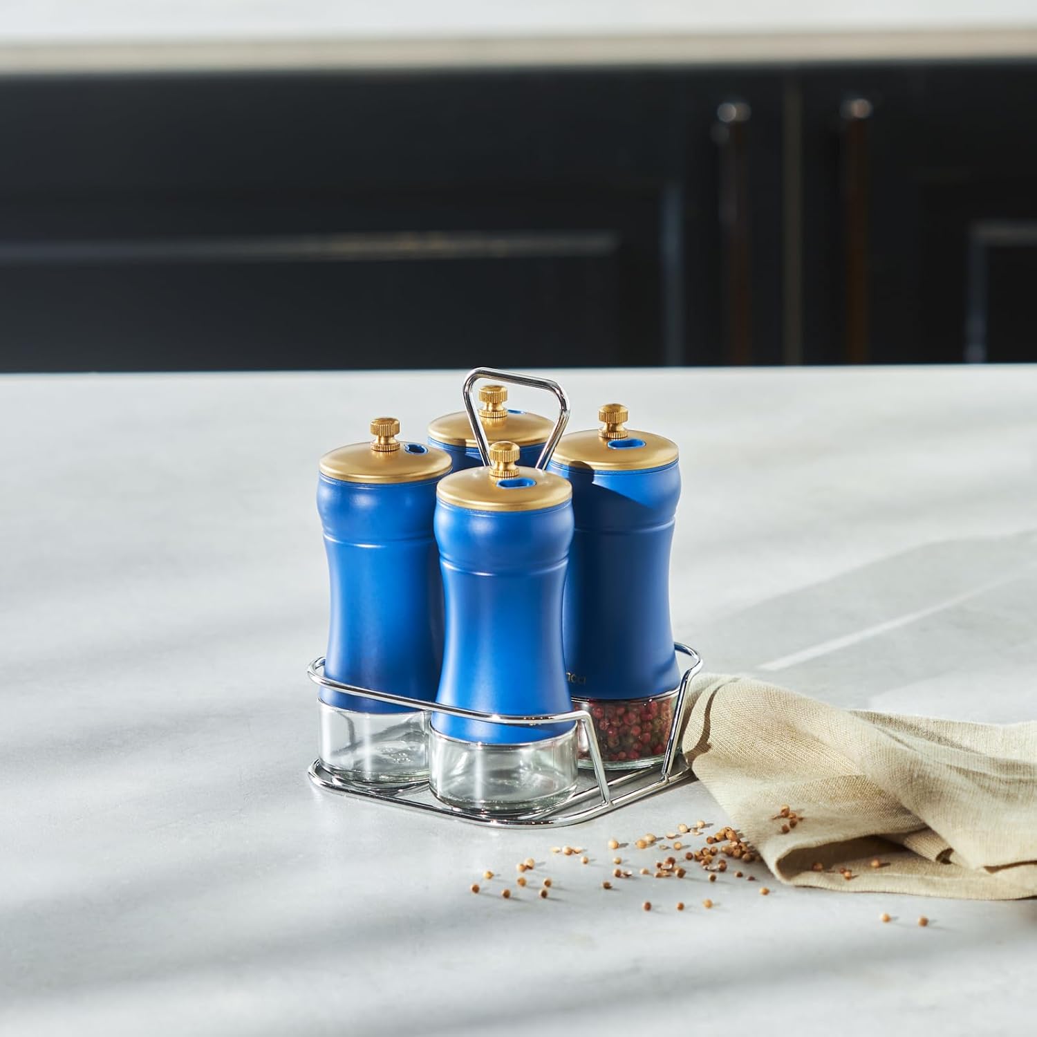 Karaca Blue Berry 5 Parça Baharat Takımı