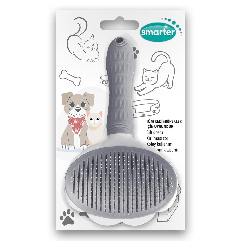 SMARTER TÜY TOPLAYICI TARAK (GRİ)