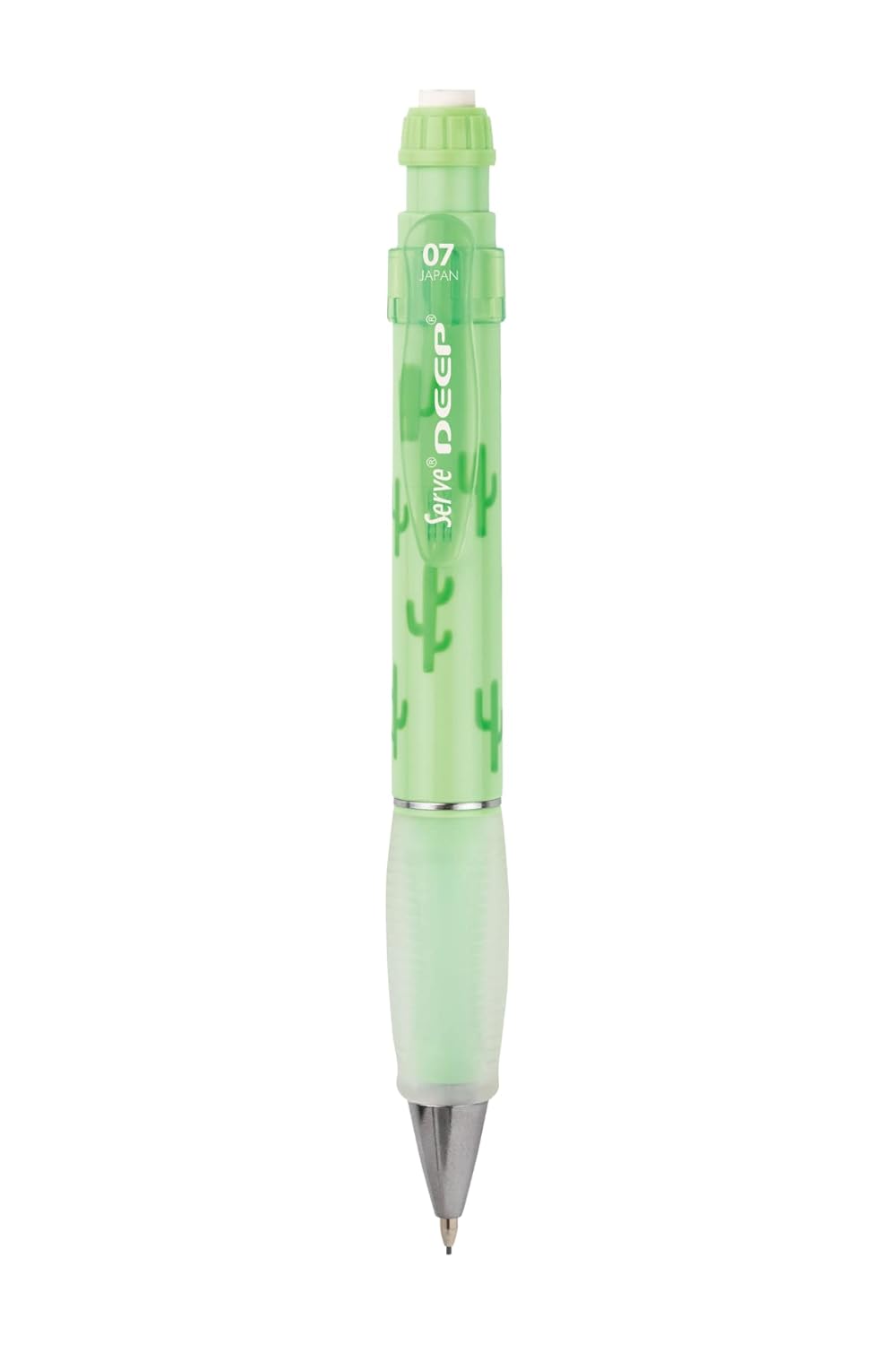 SERVE Deep Mekanik Kurşun KLM 07 MM, Elma Yeşili, Kaktus Deseni