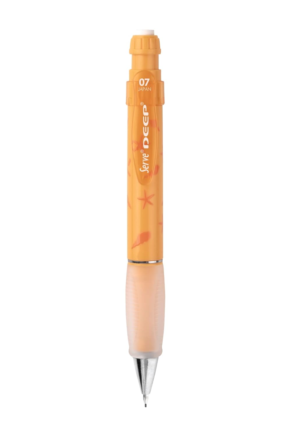 SERVE Deep Mekanik Kurşun Kalem 0.7 mm Hardal Sarısı Denızyıldız Deseni