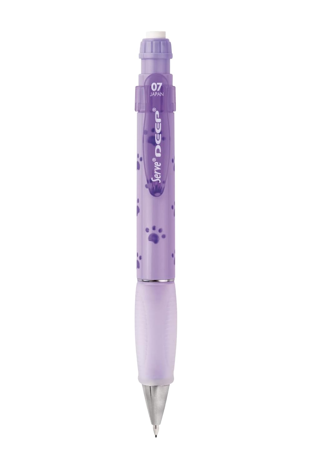 SERVE Deep Mekanik Kurşun Kalem 0.7 mm Lavanta Kopek Patısı Deseni