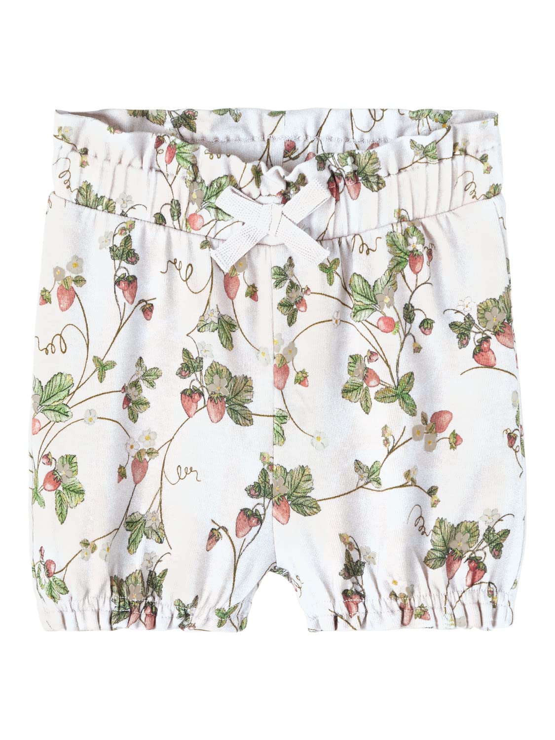 NAME IT Kız Bebek NBFJASCHA SHORTS Şort, Bright White , 9-12 Ay