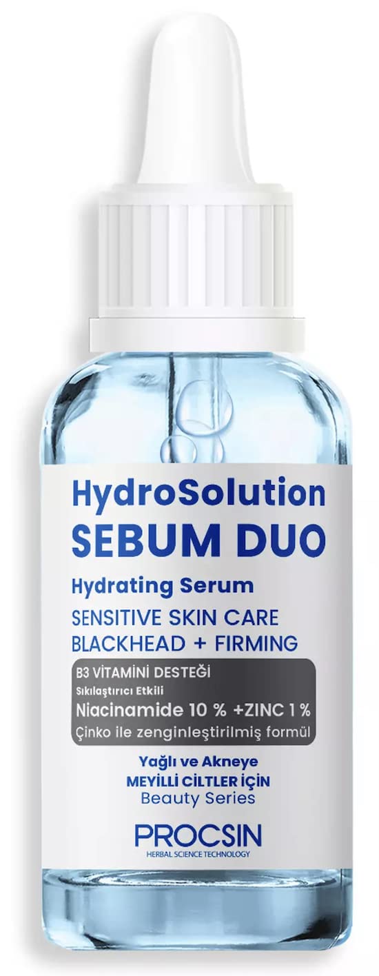 PROCSIN Hydrosolution Yağlı ve Akneye Meyilli Ciltler için Cilt Bakım Serumu 20 ML