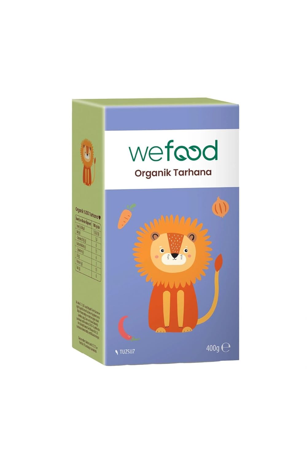 Wefood Kids Organik Bebek Tarhanası 400 gr 8683347030552