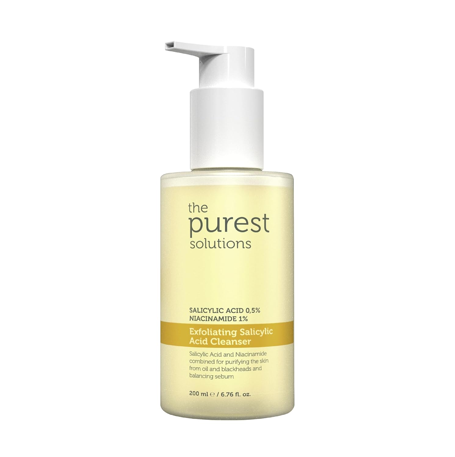 The Purest Solutions Exfoliating Salicylic Acid Cleanser 0,5% Salicylic Acid, 1% Niacinamide