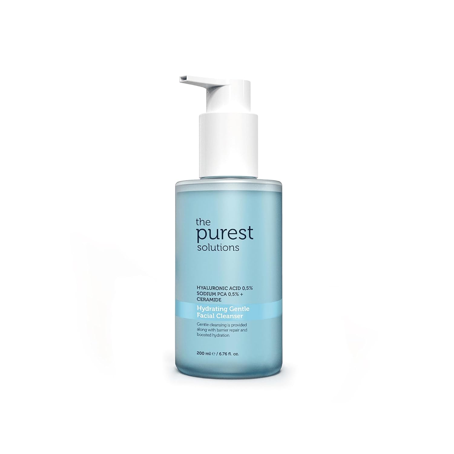 The Purest Solutions Hydrating Gentle Facial Cleanser%0,5 Hyaluronic Acid%0.5 Sodium PCA Ceramide