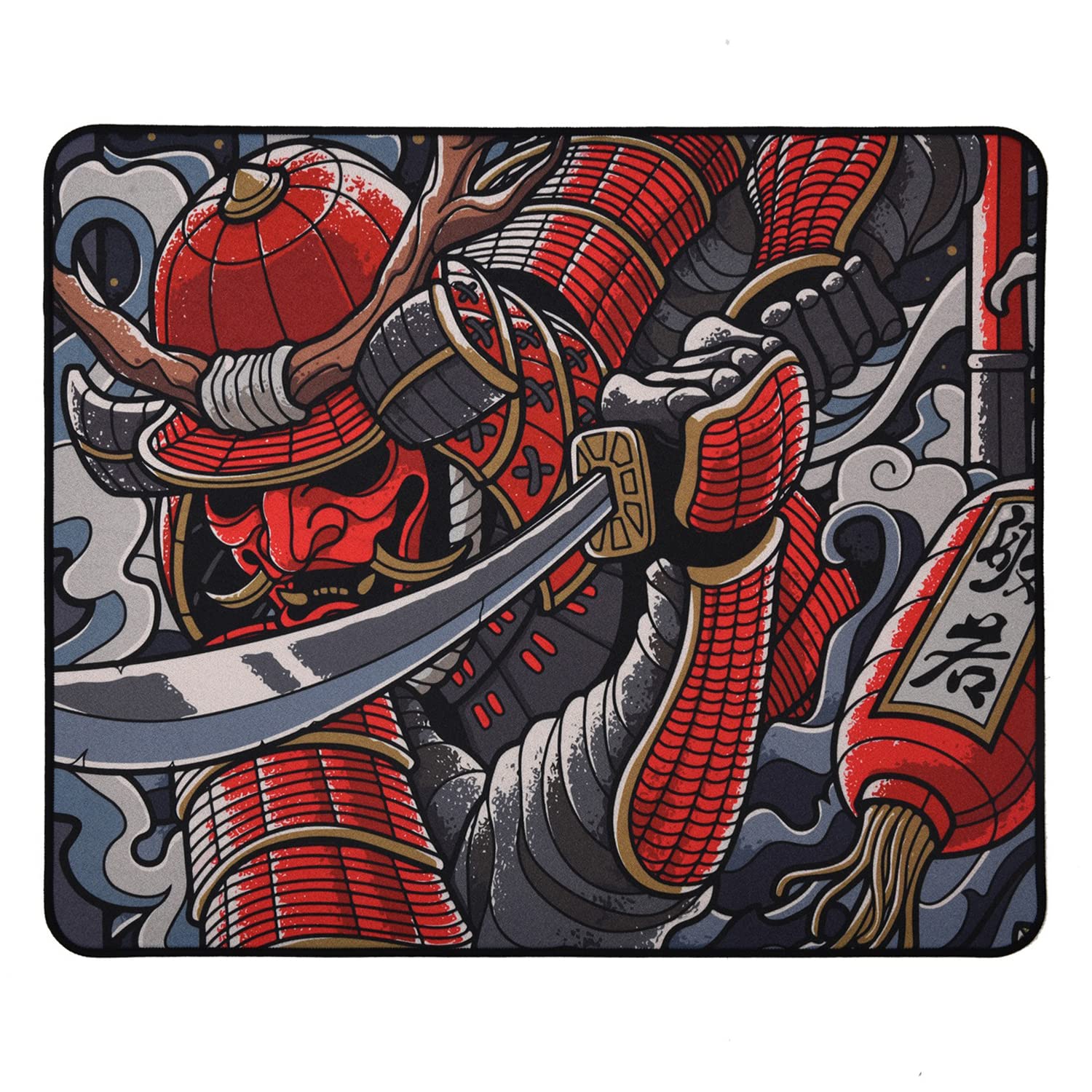 Klasse Longteng Huoyun Special Edition 480x400x4 mm E-Sports Gaming Oyuncu Mouse Pad (OniBushi)