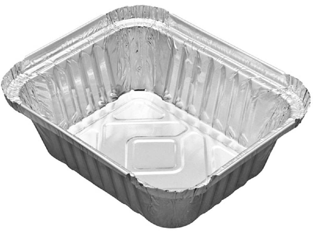 ÇELİKPENÇE Alüminyum Kap 350gr Kapaklı 100 Adet