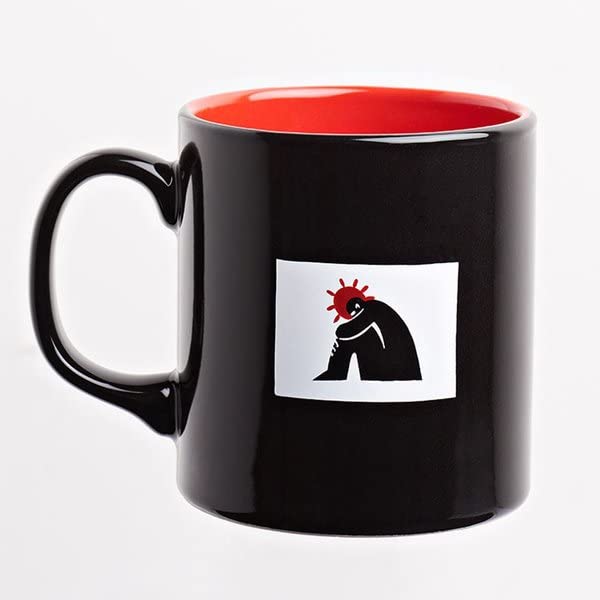 Can Dükkân Kupa(Dışı Siyah İçi Kırmızı Seramik) - Ed. Ser.2 - Stefan Zweig/Amok Koşucusu