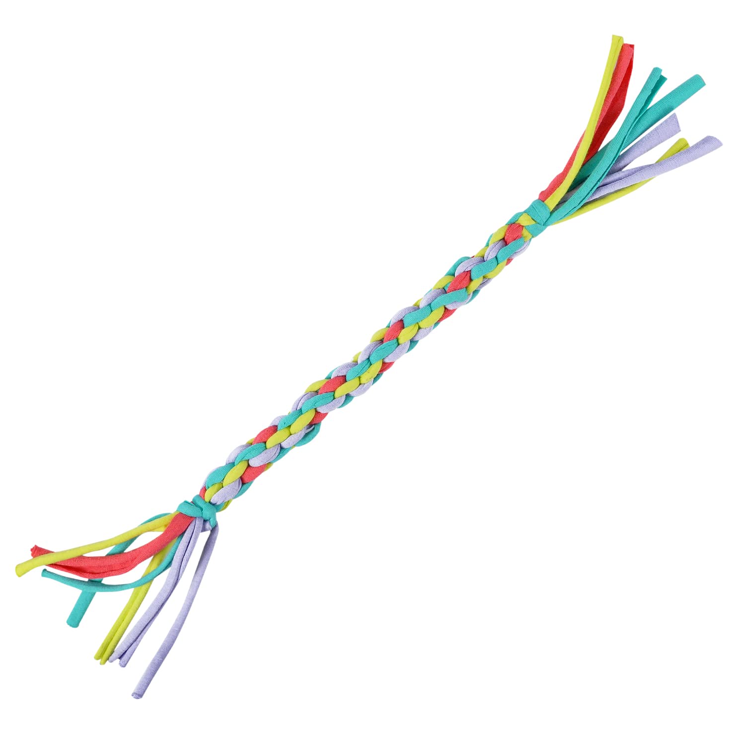 X-Perk Kedi Köpek Diş Kaşıma Oyuncağı Püsküllü Boy 34 cm Kalınlık 2 cm