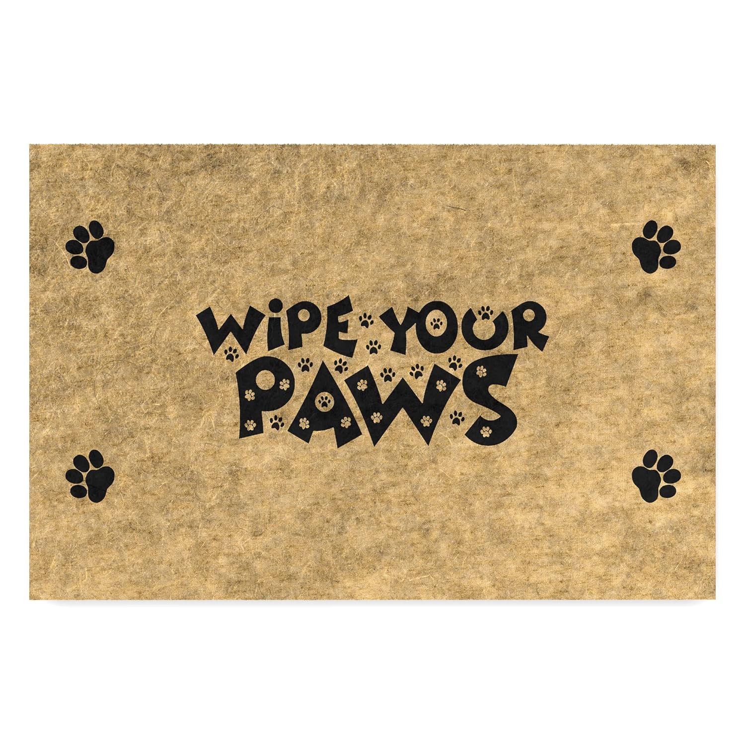 Monnhein Tasarımlı Dekoratif Kapı önü Paspas, Dış Mekan/Ev İçi/Banyo/Mutfak/Yatak Odası/Giriş Paspasları (Paws, 45X70)