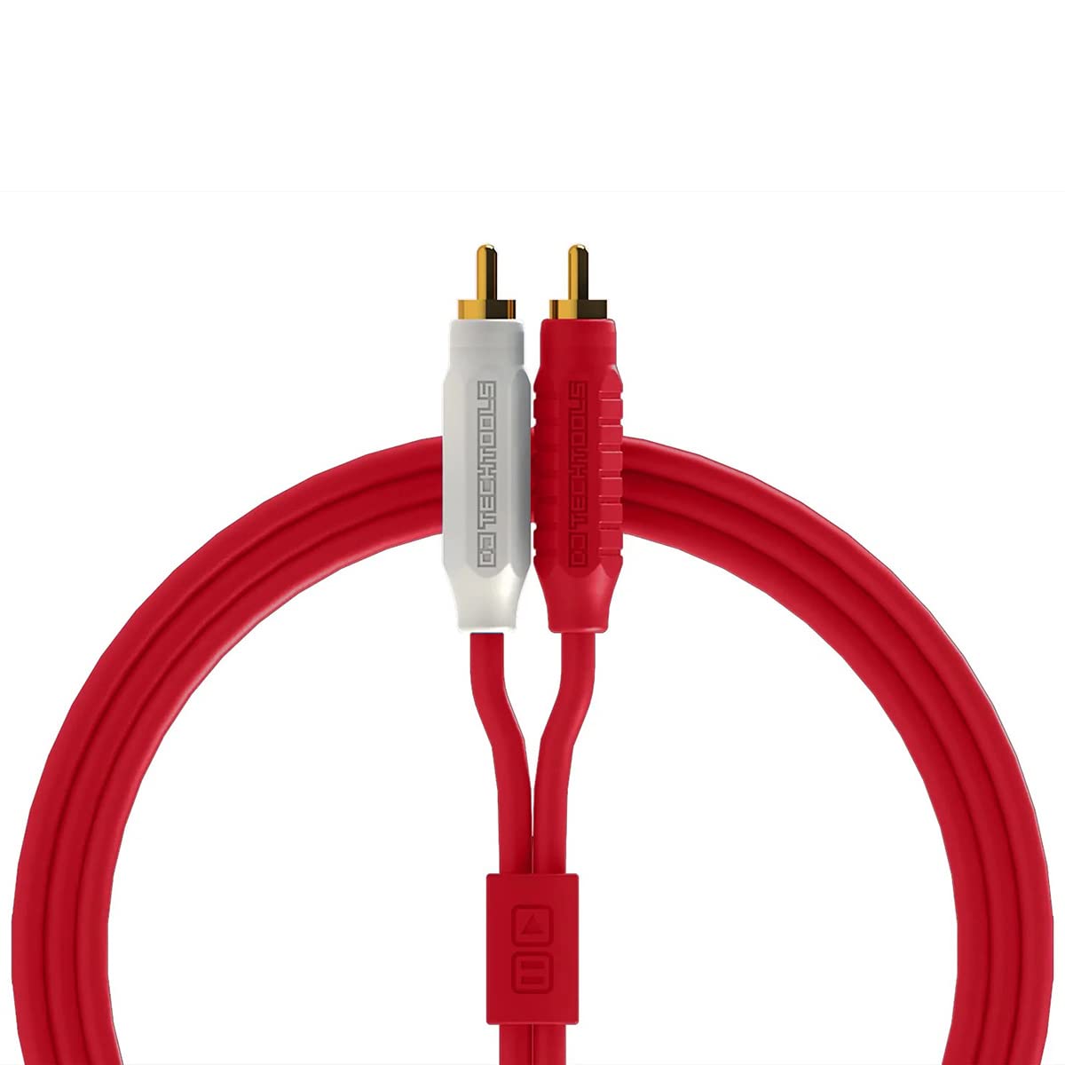 DJ TechTools Chroma Cables Audio RCA to RCA Cable 2mt | Red