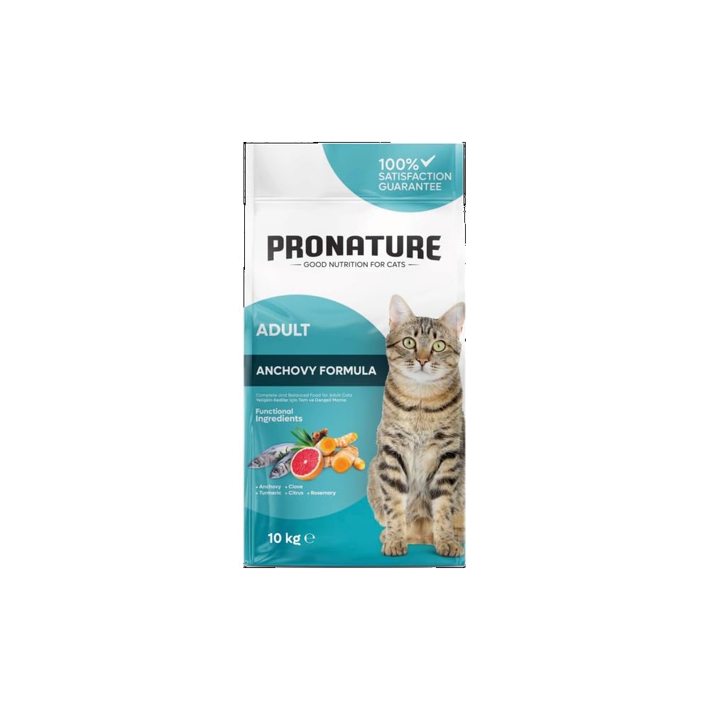 Pronature Yetişkin Kedi Maması Hamsili 10 Kg