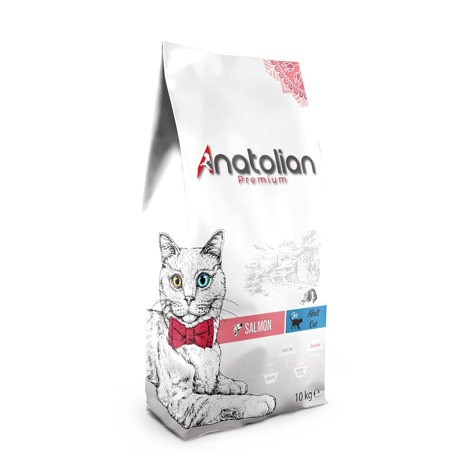 Anatolian Premium Somon Etli Yetişkin Kedi Maması 10 KG