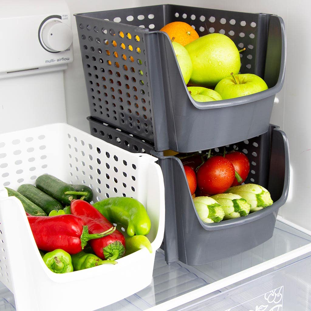 DecoBella İstiflenebilir Düzenleyici Geniş Sepet