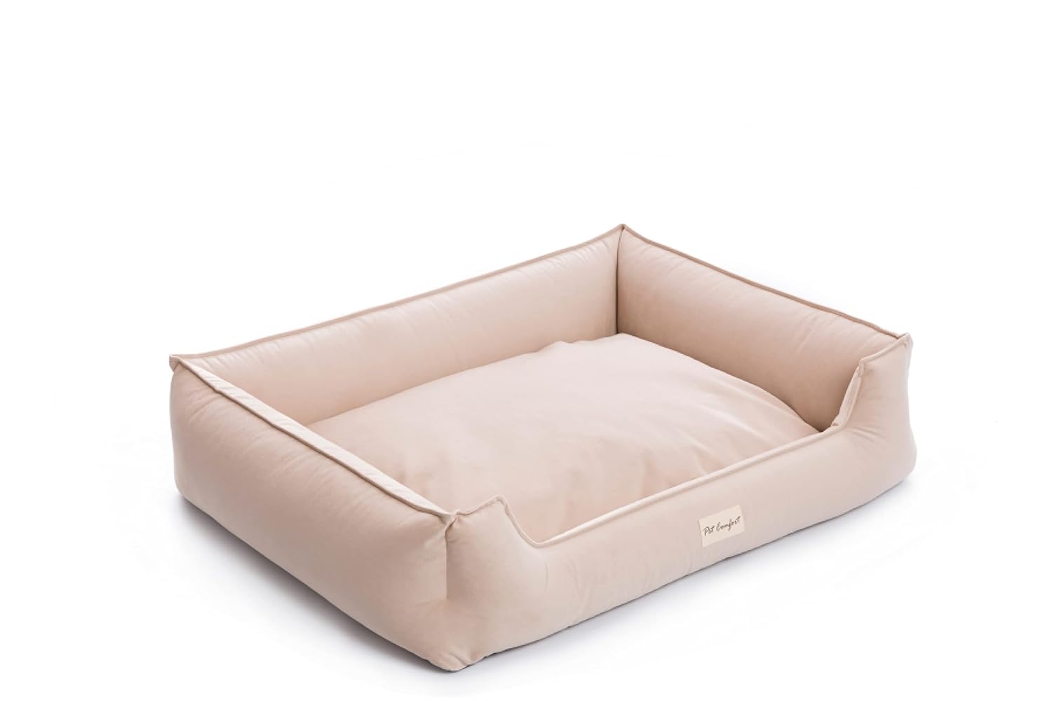 Pet Comfort Delta Leo Ekru Köpek Yatağı L 80x105cm