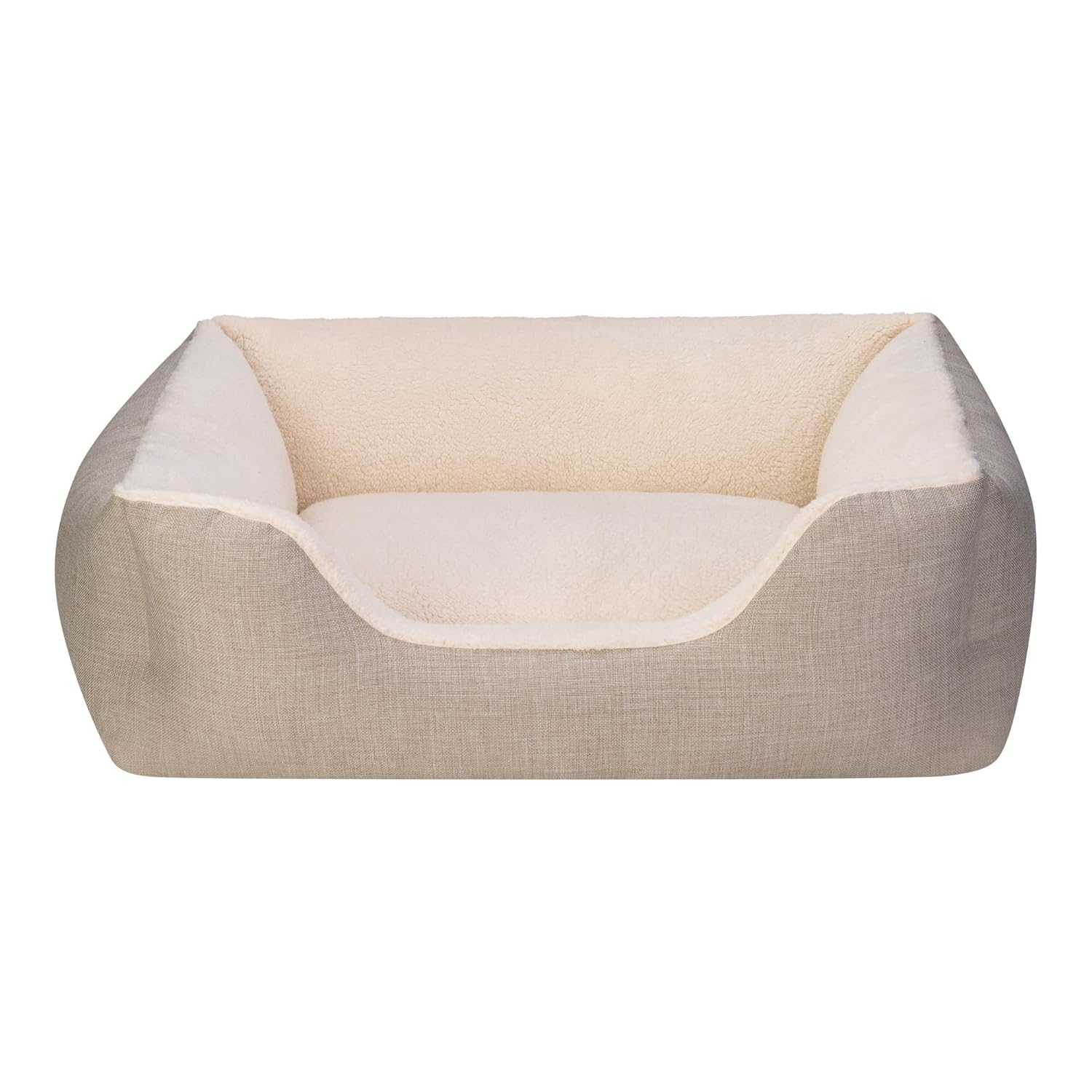 Pet Comfort Echo Varro Ekru-Ekru Köpek Yatağı M 65x80cm