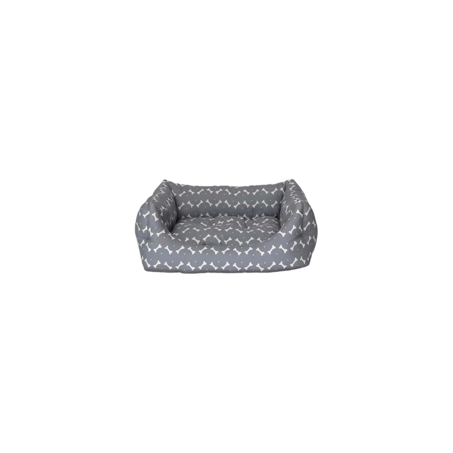 Pet Comfort Uniform Bone Gri-Beyaz Kedi ve Köpek Yatağı S 40x50cm