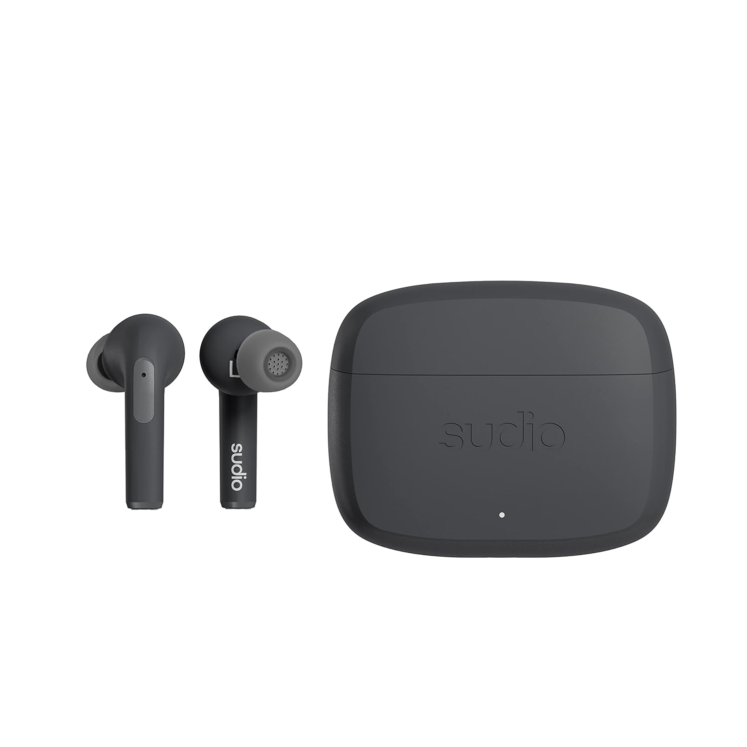 Sudio N2 Pro Gerçek Kablosuz Bluetooth Kulak İçi Kulaklık, ANC - Çok Noktalı Bağlantı, IPX4 Suya Dayanıklı, USB-C ve Kablosuz Şarj, Mikrofon, Şarj Kutusu ile 30 Saat Çalma Süresi (Siyah)