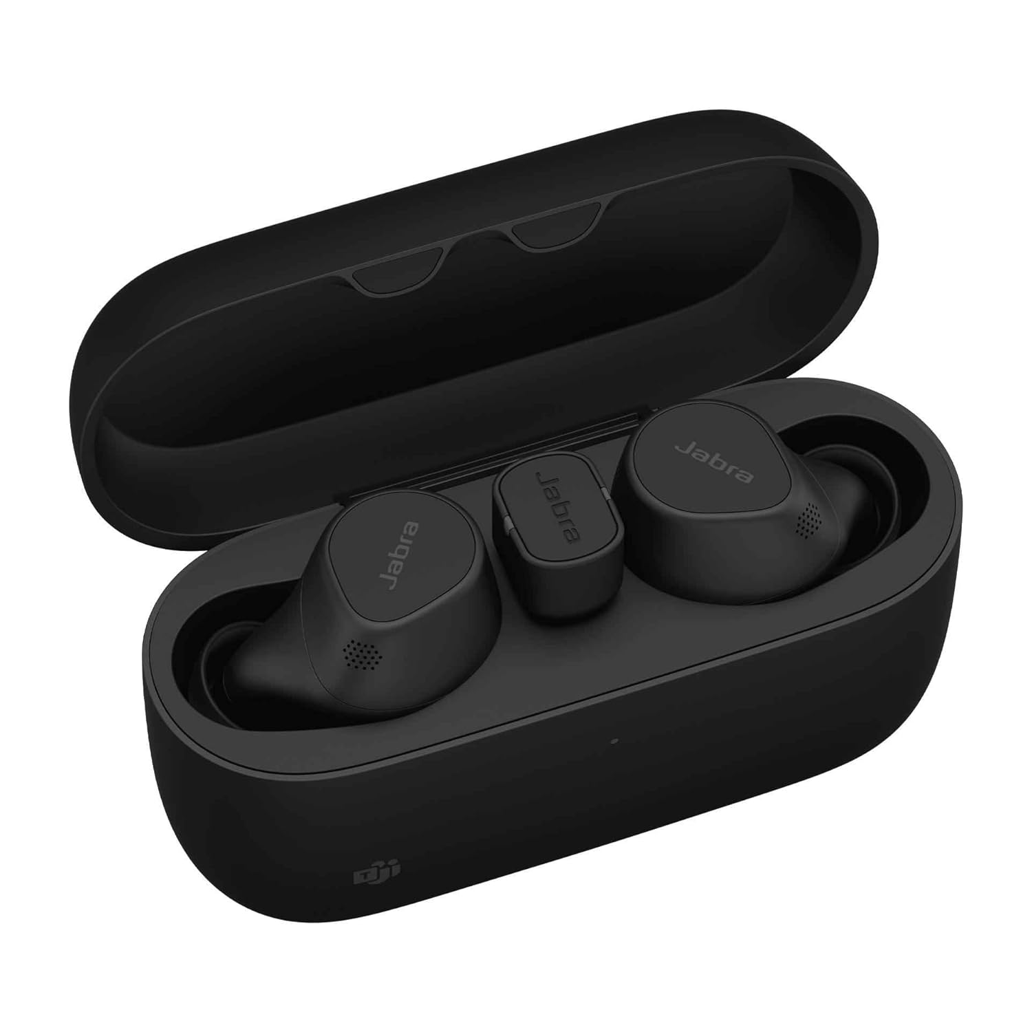 Jabra Evolve2 Buds True Wireless kulak içi Bluetooth aktif gürültü azaltma (ANC), 4 Mic MultiSensor ses teknolojisi – MS Teams ve tüm standart toplantı uygulamaları için sertifikalı – Siyah