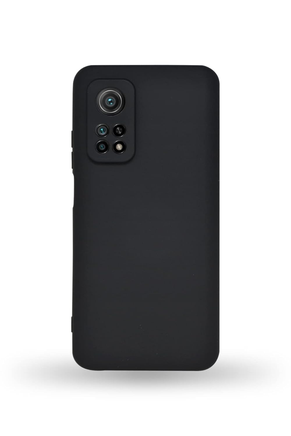 KZY İletişim Xiaomi Mİ 10T ile Uyumlu Kapak Kamera Korumalı Içi Kadife Lansman Silikon Kılıf - Siyah