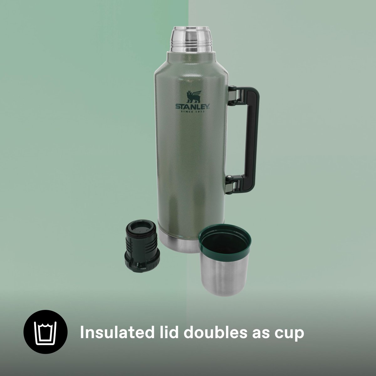 Stanley Classic Legendary Vakumlu Çelik Termos, 2.3 L