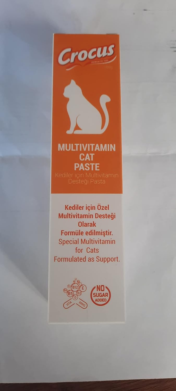 CROCUS Kedi Multivitamin Macun 100 Gram, 321-03
