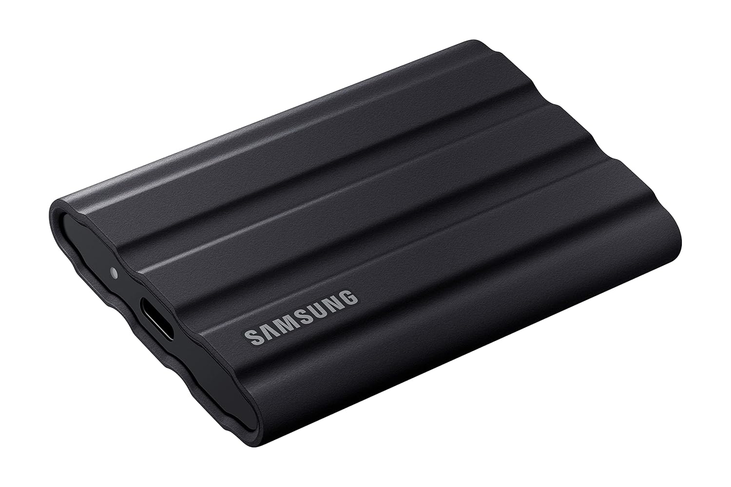Samsung Taşınabilir SSD T7 Shield, 4 TB, USB 3.2 Gen.2, 1.050 MB/s okuma, 1.000 MB/s yazma, sağlam harici sabit disk, Mac, PC ve akıllı telefon için, siyah, MU-PE4T0S/EU