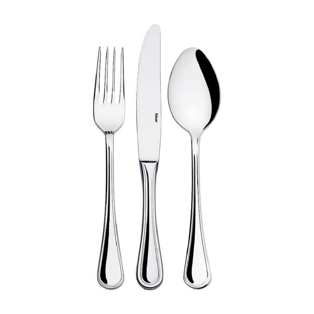 Hisar Contour 36 Parça Çelik Çatal Kaşık Bıçak Seti