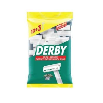 Derby Tek Tıraş Bıçağı 10+3