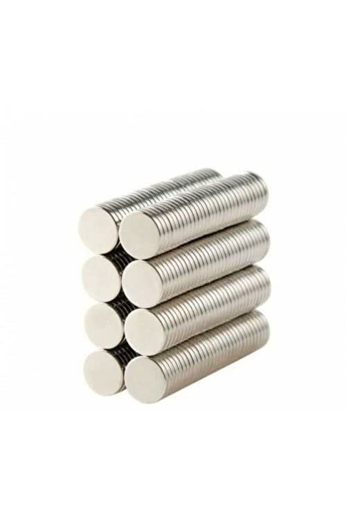 hdg Neodyum Mıknatıs yuvarlak d8x1 mm çap - 25 adet