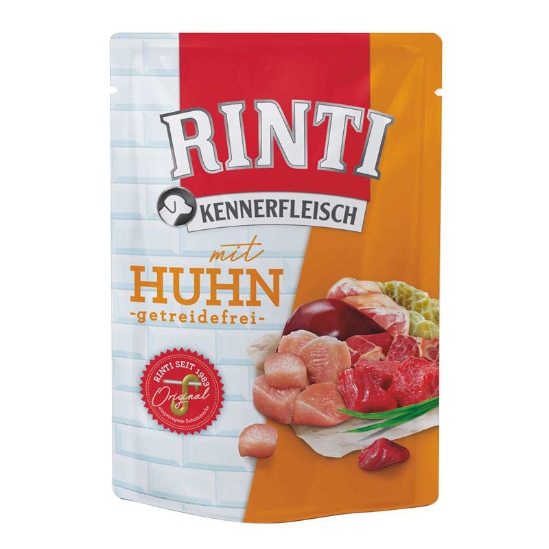 Rinti Tavuklu Pouch Köpek Mamasi 400G