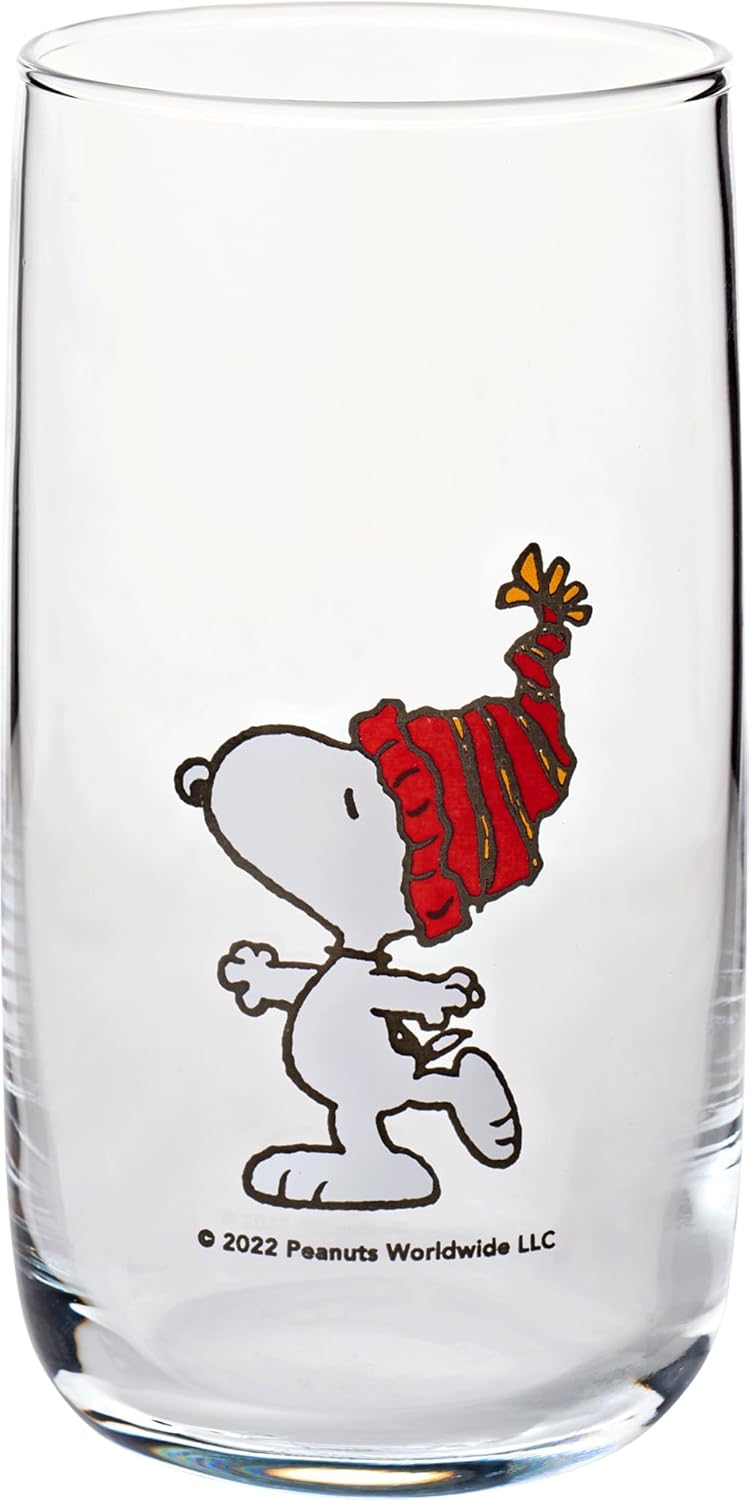 Can Dükkan Cam Bardak (365 cc) - Snoopy Dans