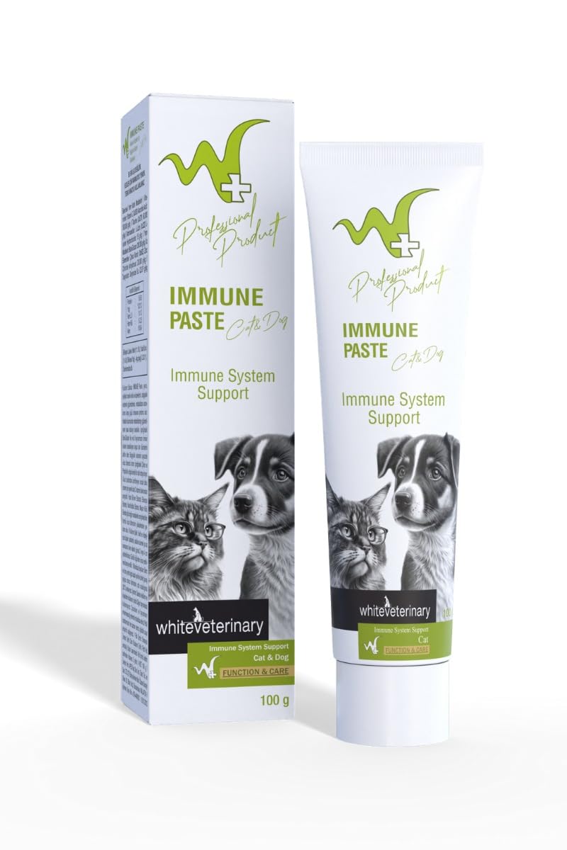 w+ whiteveterinay Immune System Paste 100 Gr (Bağışıklık Destekleyici Kedi Macunu)