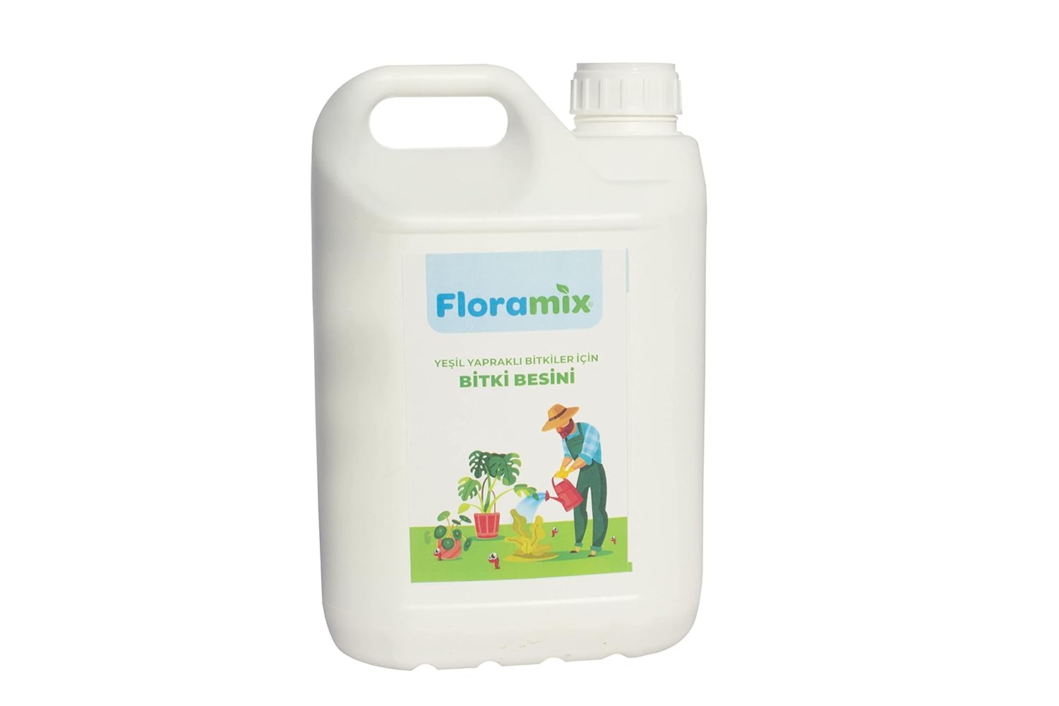 Floramix Yeşil Yapraklı Bitkiler İçin Özel Organik Bitki Besini 5 Litre