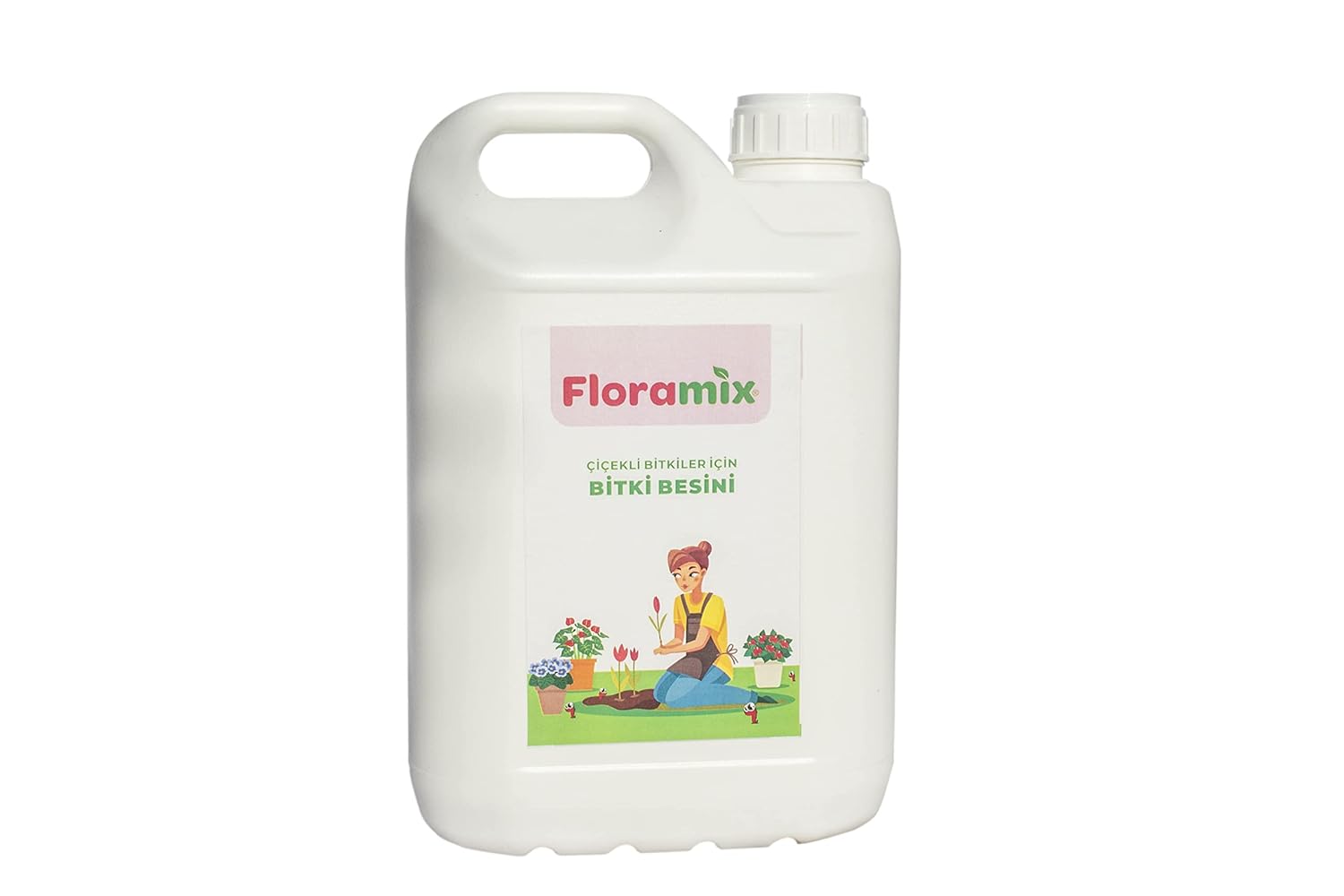 Floramix Çiçekli Bitkiler İçin Özel Organik Bitki Besini 5 Litre