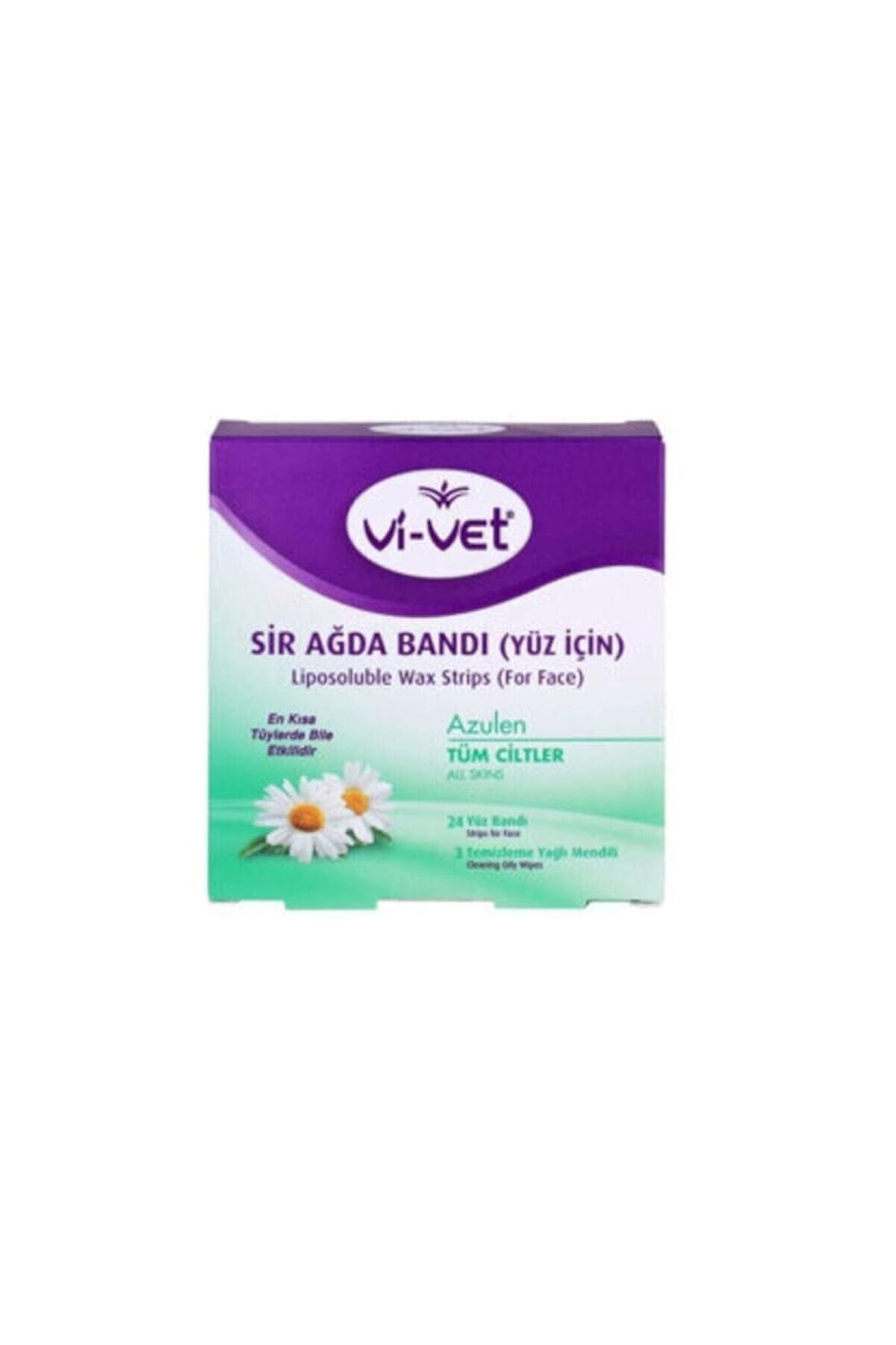 Vi-vet Ağda Bandı Yüz 24lü Azulen 8697422251480