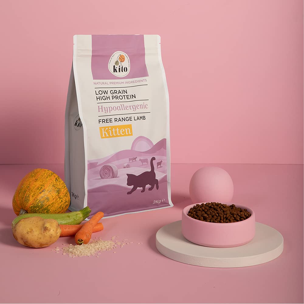Kito Doğal Besi Kuzu Etli Yavru Kedi Maması 2 KG