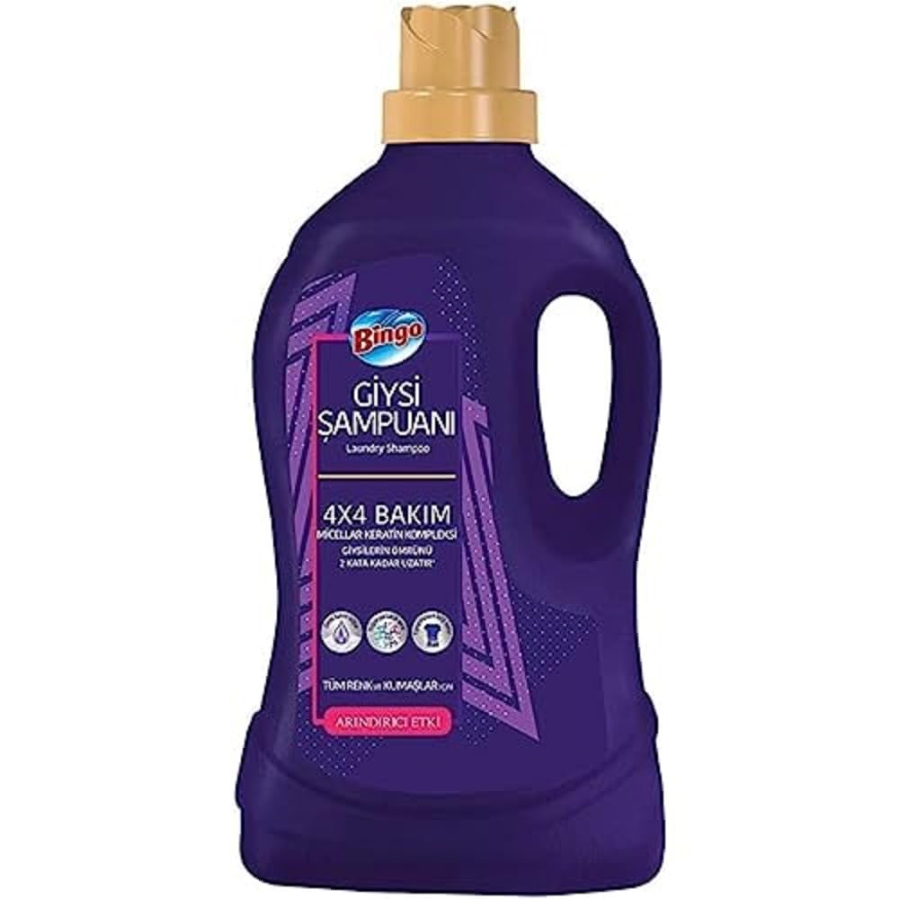 Bingo Giysi Şampuanı Arındırıcı Etki 3 Litre