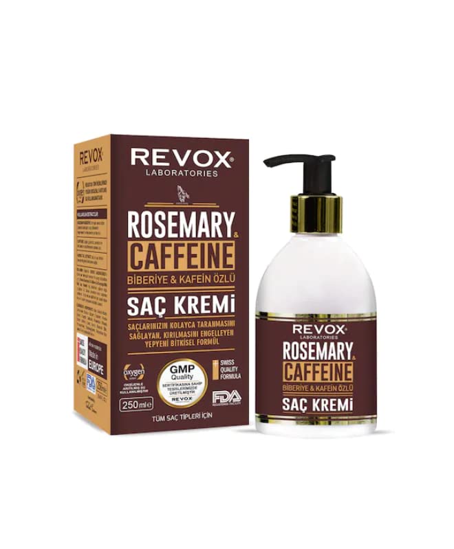 REVOX Rosemary & Caffeine Saç Kremi 250 ml