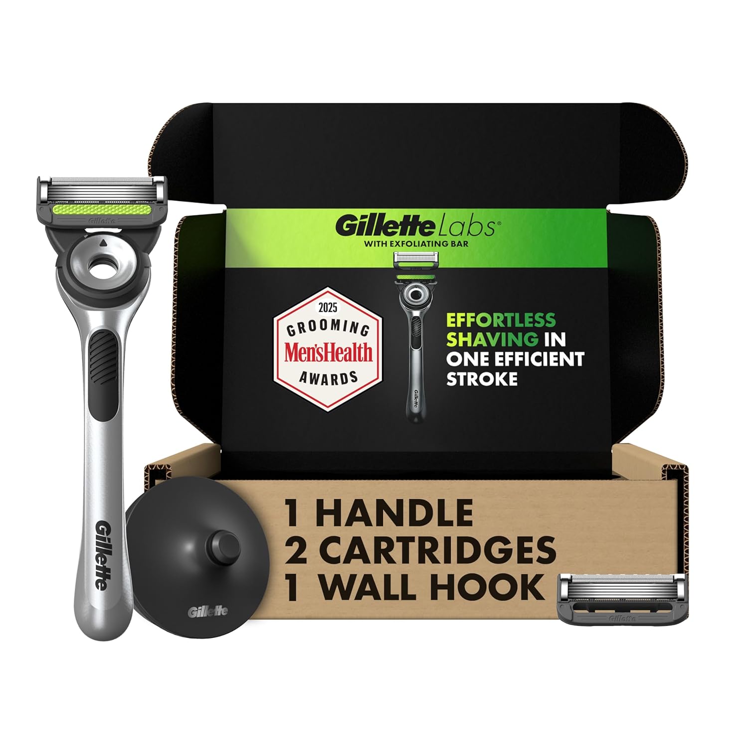 Gillette Labs Tıraş Seti - Peeling Çubuklu, Duş Kancalı