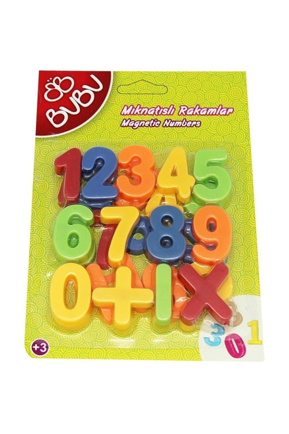 BU-BU MIKNATISLI RAKAM 25 PARÇA