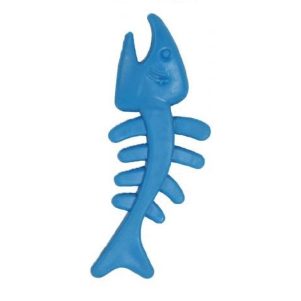 BUFFER® Balık Kemiği İskelet Şekilli Renkli Esnek Plastik Kedi Oyuncağı