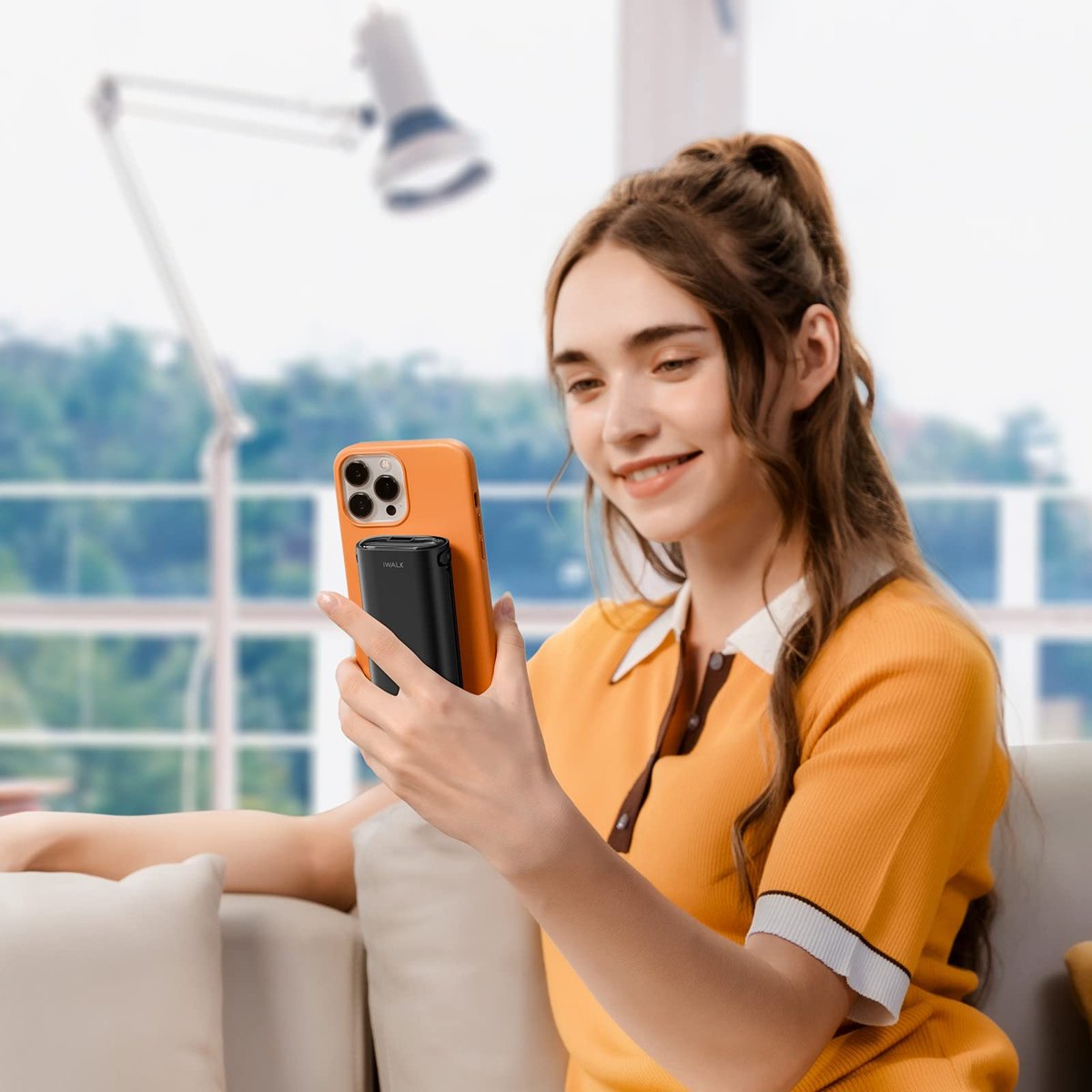 iWALK PowerSquid Dahili 3 Kablolu PD 18W Hızlı Şarj Özellikli 9000mAh Powerbank DBL10000S (SİYAH)