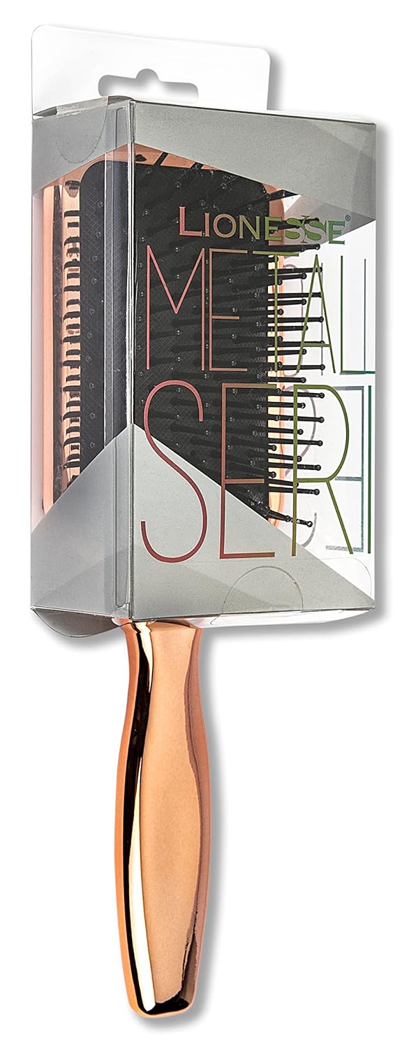 LIONESSE Metalik Saç Fırçası Gold