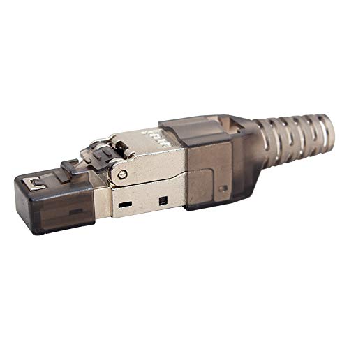 POWERMASTER PENSESİZ KOLAY BAĞLANTILI METAL CAT6 STP JACK KONNEKTÖR