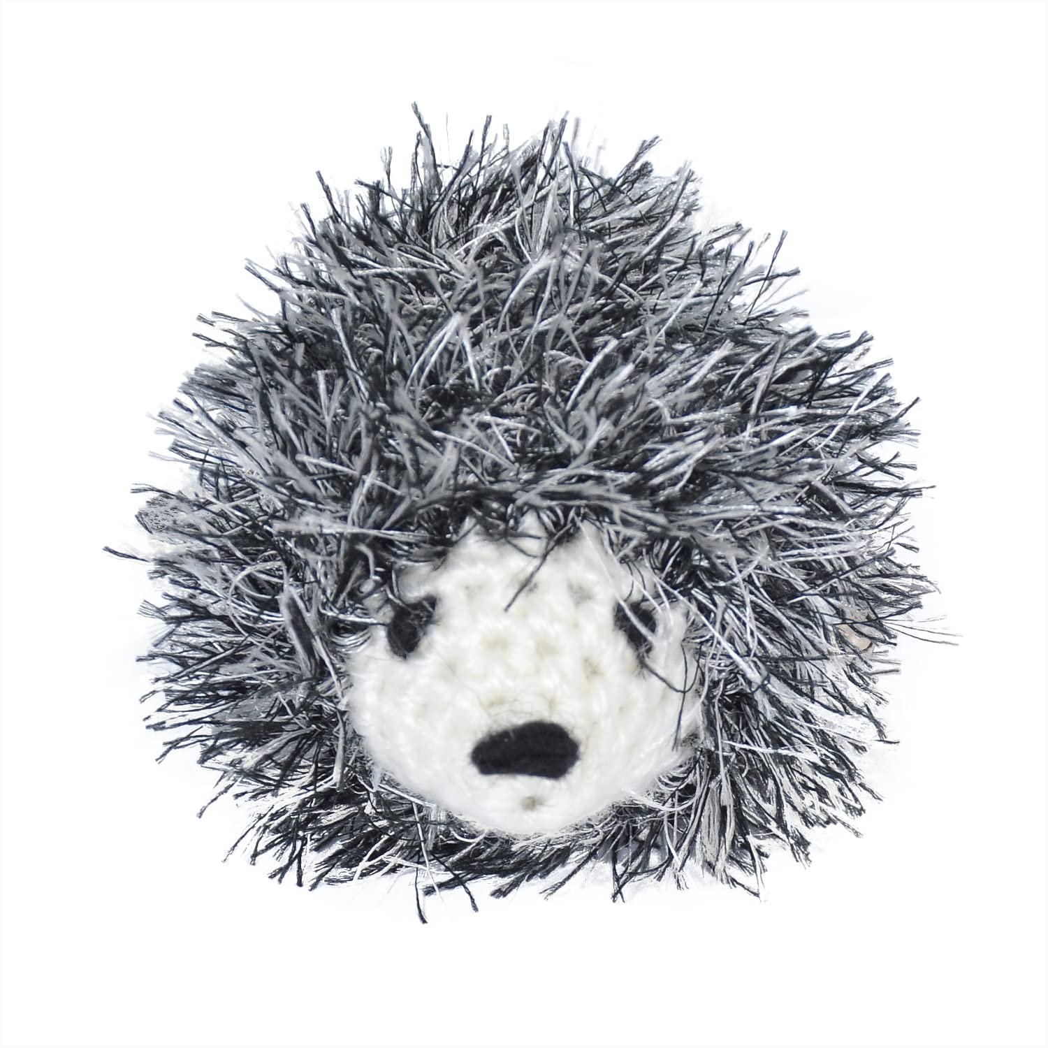 X-Perk Zilli Kedi oyuncağı El Örgüsü Kirpi Oyuncak