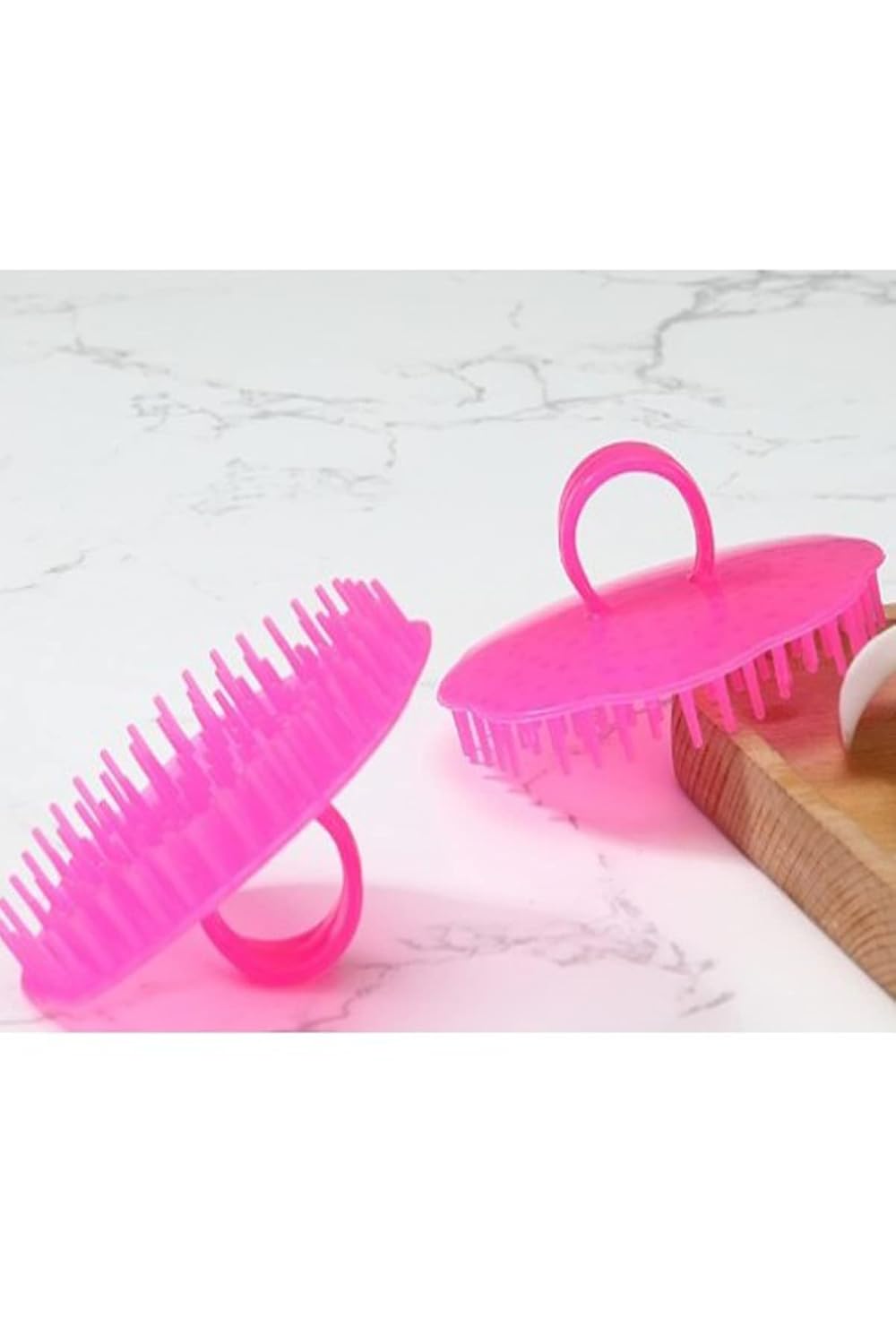 Mobee Kafa Derisi Masaj Fırçası Scalp Massager Saç Açıcı Tarak