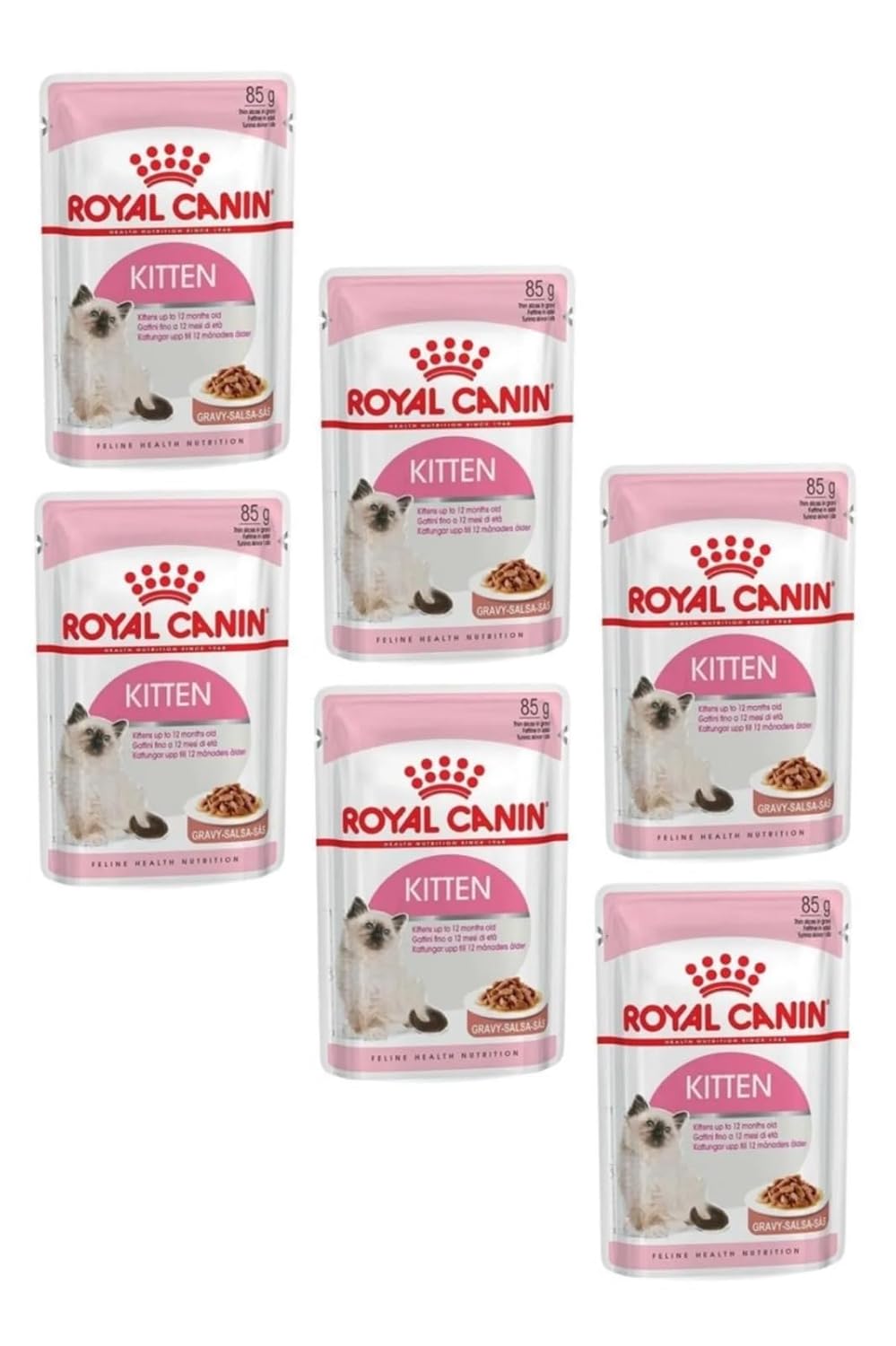 Royal Canin Kitten Soslu Yaş Kedi Maması 85 Gr X 6 Adet