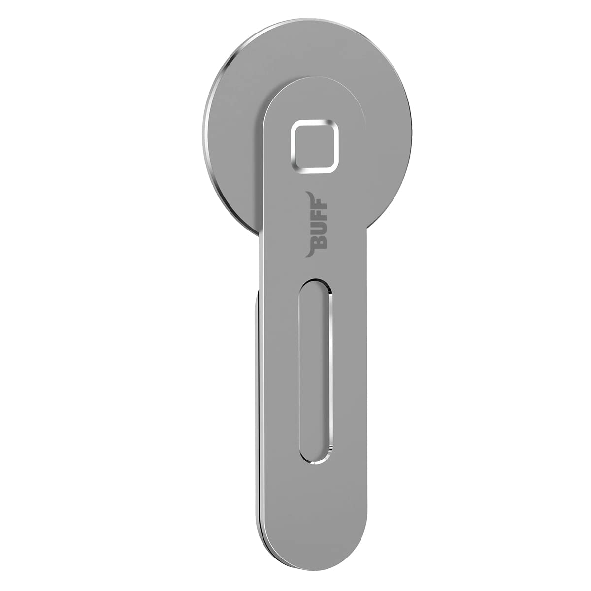 BUFF BL16 MagSafe Uyumlu Laptop Telefon Tutucu Gümüş, Mıknatıslı Bilgisayar Ekran Tutucu